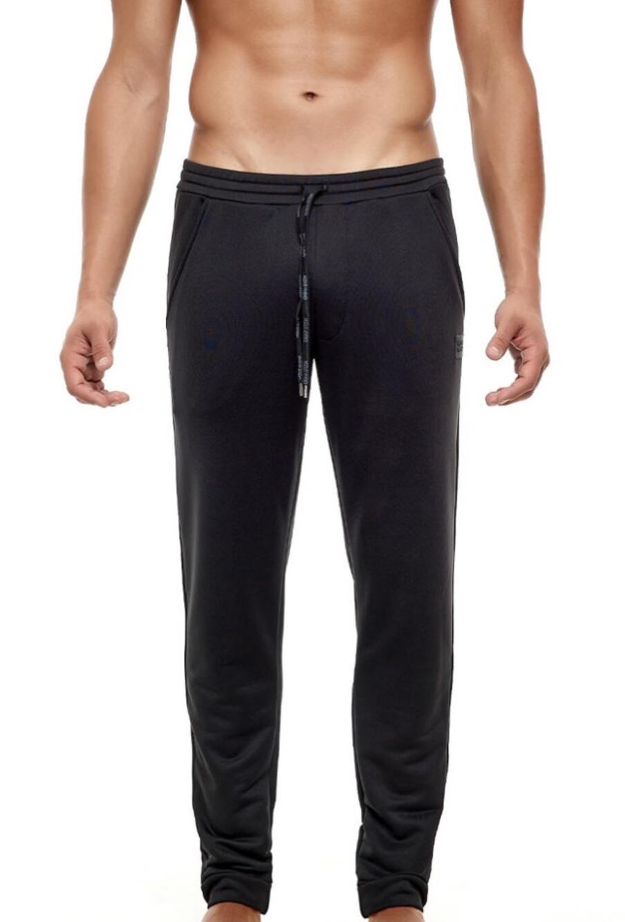 Modus Vivendi Diagonal Knit Pants Black